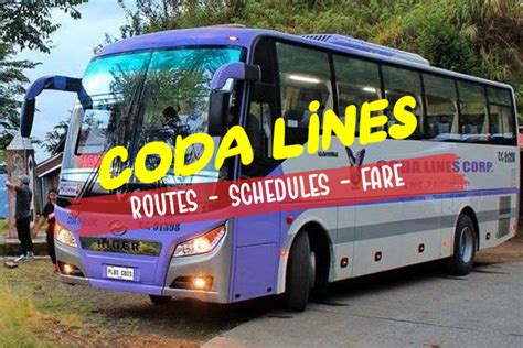 Coda Bus Lines .
